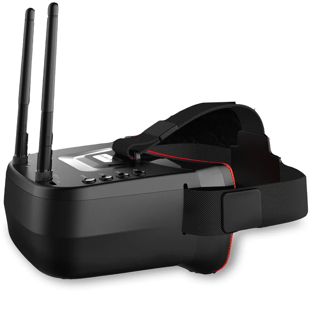 LS-VR009 5,8 GHz FPV-Brille, Video-Headset, 5,8 G, 40 Kanäle, HD, 3 Zoll, 16:9-Display, Mini-FPV-Brille für FPV-Quadcopter-Drohnen-Modell