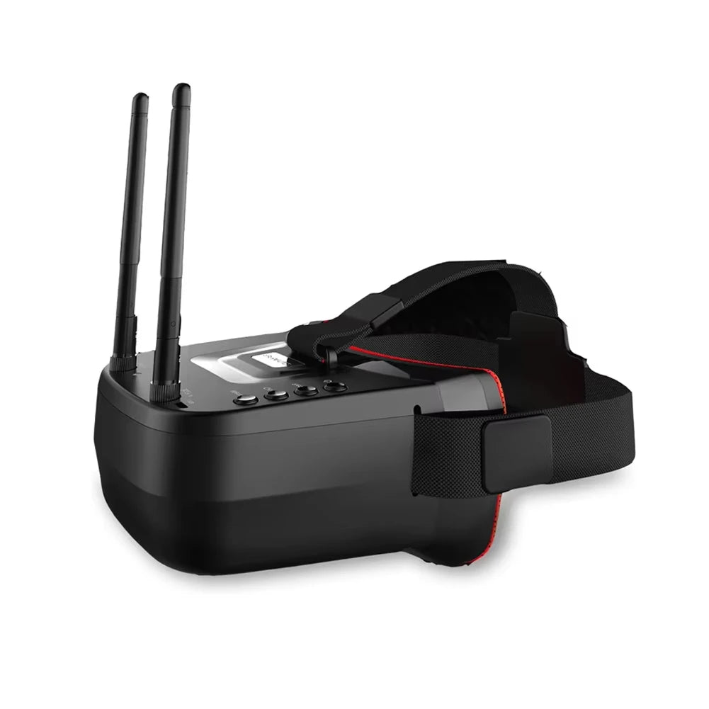 LS-VR009 5,8 GHz FPV-Brille, Video-Headset, 5,8 G, 40 Kanäle, HD, 3 Zoll, 16:9-Display, Mini-FPV-Brille für FPV-Quadcopter-Drohnen-Modell