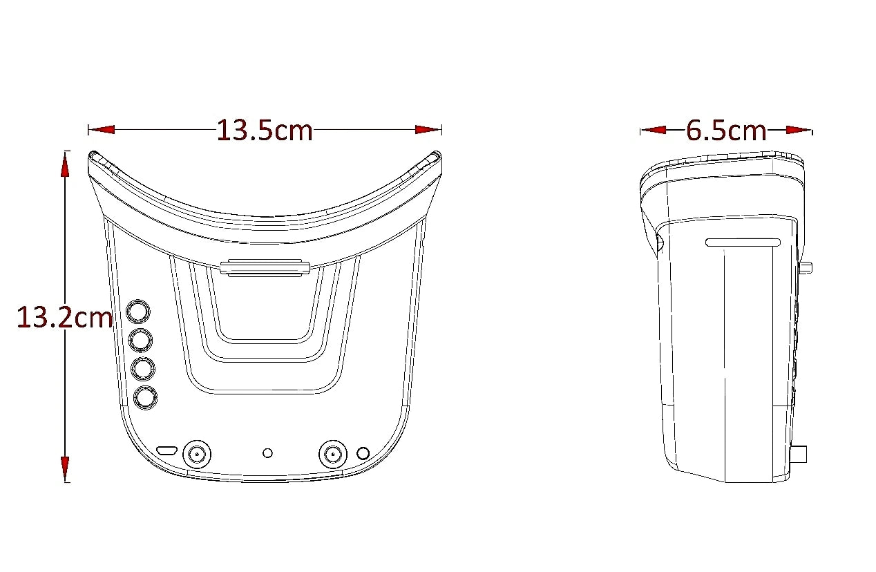 Auf Lager LS-VR009 5,8 GHz FPV-Brille, Video-Headset, 5,8 G 40 Kanäle, HD, 3 Zoll 16:9-Display, Mini-FPV-Brille für RC FPV-Drohnenmodell