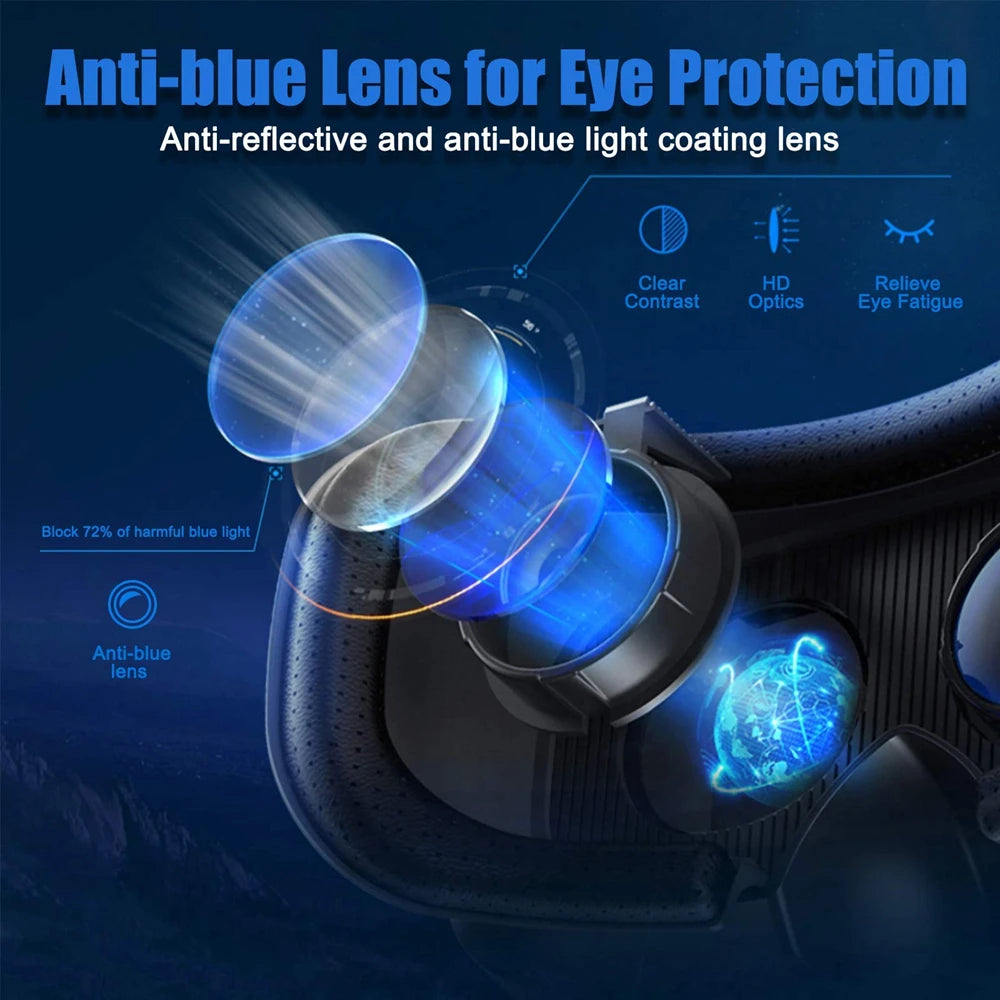 3D VR Headset Box Virtual Reality Helm mit Fernbedienung Smart Viar Brille Geräte für 5-7 Zoll Handy Smartphones