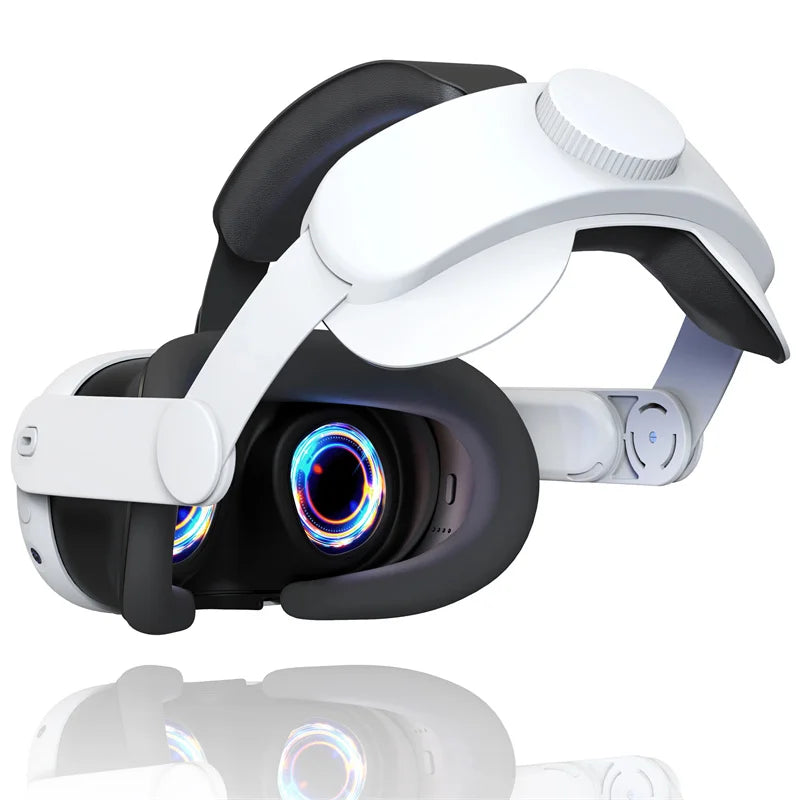 Austauschbarer Kopfgurt für Meta Quest 3 VR-Headset. Verbessern Sie den Komfort. Verstellbarer Kopfgurt für Meta Oculus Quest 3-Zubehör.