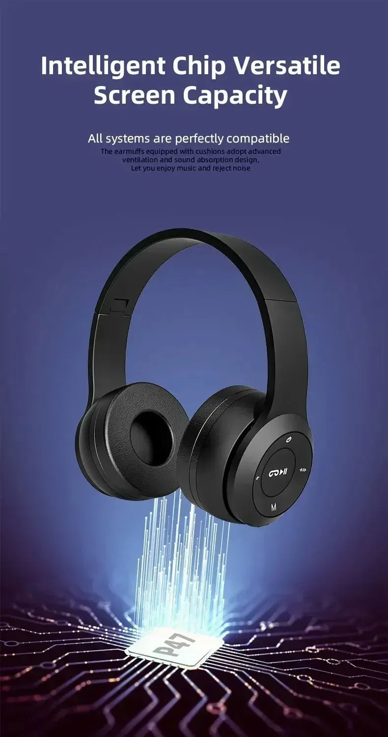 Stereo-Headset 5.0 Bluetooth-Headset Gamer-Kopfhörer Gaming-Ohrhörer mit Mikrofon für Pubg PS4 CSGO Casque Telefon Tablet Laptop Spiel