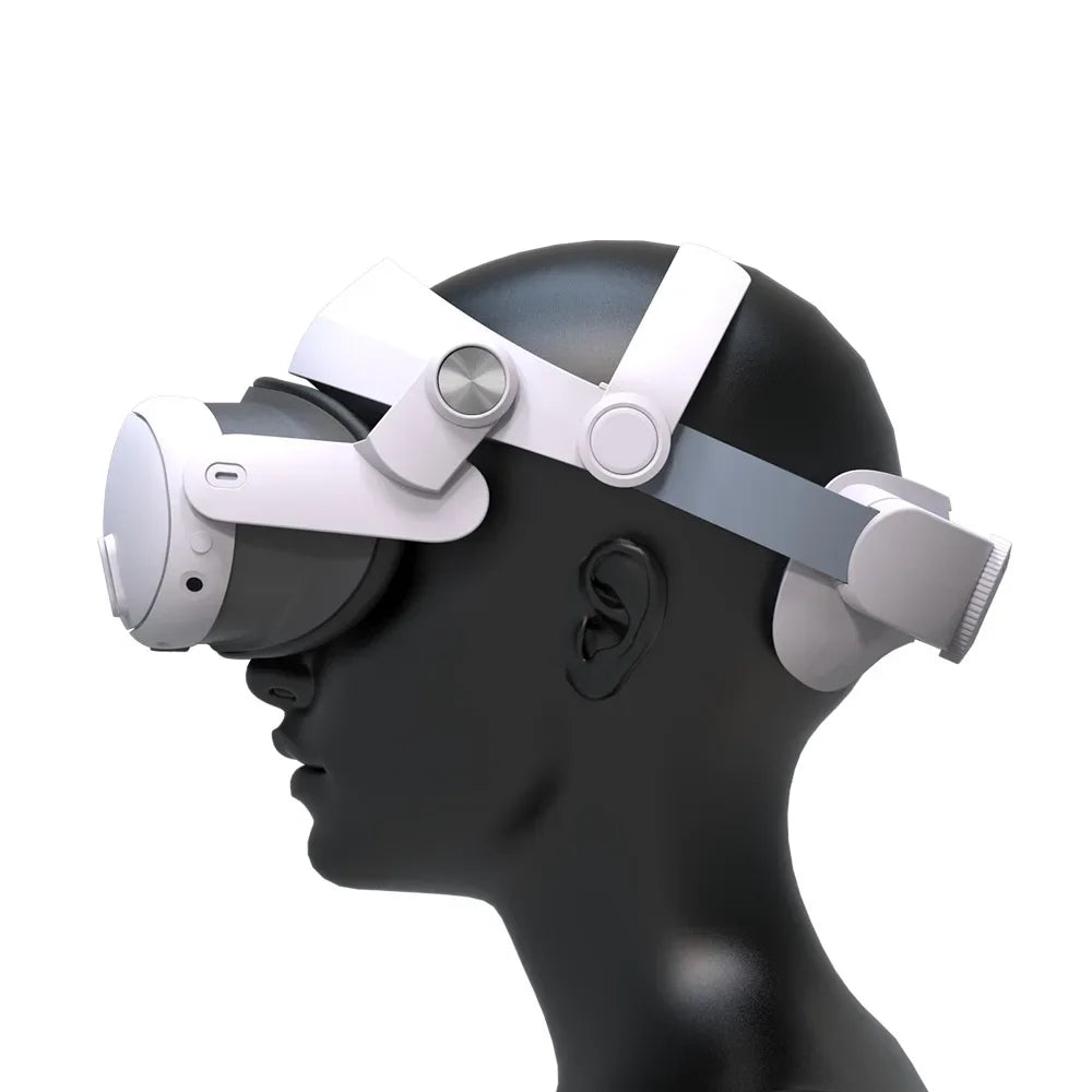 Austauschbarer Elite-Gurt für das Meta Quest 3 VR-Headset. Verbessern Sie den Komfort. Verstellbarer Kopfgurt für den Meta Quest 3-Zubehörhelm.