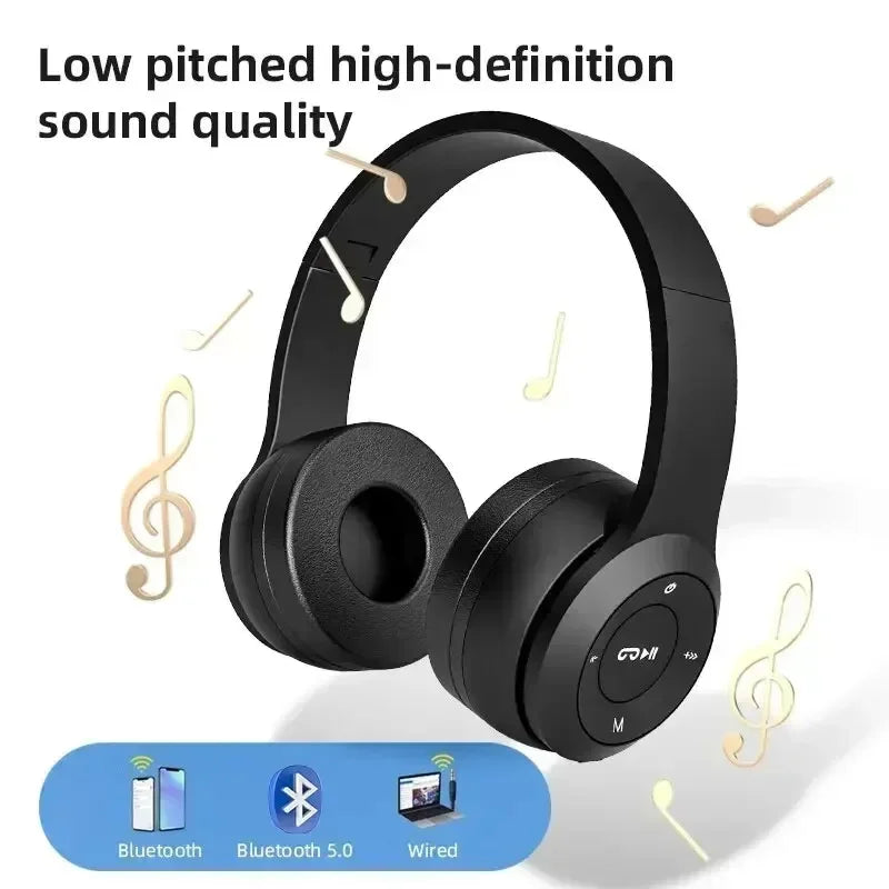 Stereo-Headset 5.0 Bluetooth-Headset Gamer-Kopfhörer Gaming-Ohrhörer mit Mikrofon für Pubg PS4 CSGO Casque Telefon Tablet Laptop Spiel