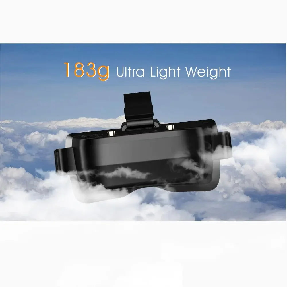 VR009 5,8G FPV-Brille 40CH 3 Zoll 480x320 Video-Headset HD DVR Diversity FPV-Brille für Kameradrohnen und Zubehör