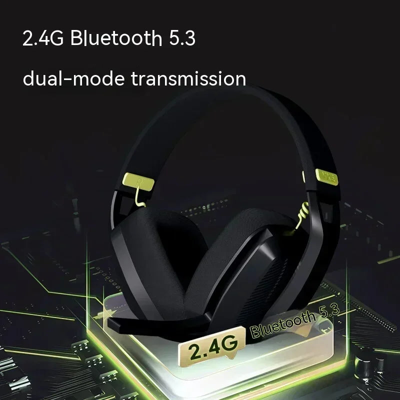 VGN VXE Siren V1 Gaming-Headset, Bluetooth 5.3/2.4g, Tri-Mode, leichter Kopfhörer, geringe Latenz, Esports, Head-Mounted-Headset, Geschenk