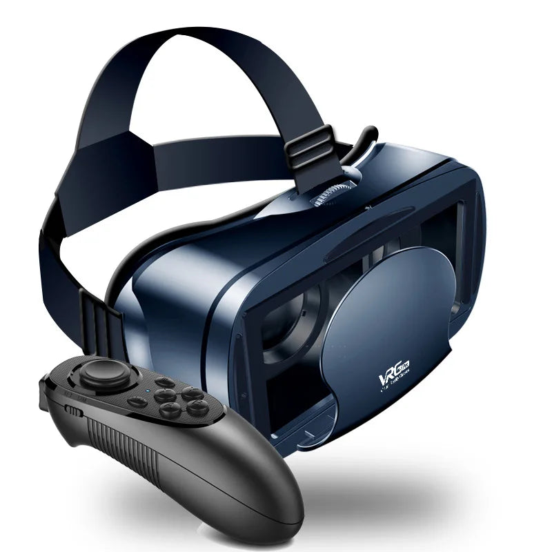 3D VR Headset Box Virtual Reality Helm mit Fernbedienung Smart Viar Brille Geräte für 5-7 Zoll Handy Smartphones