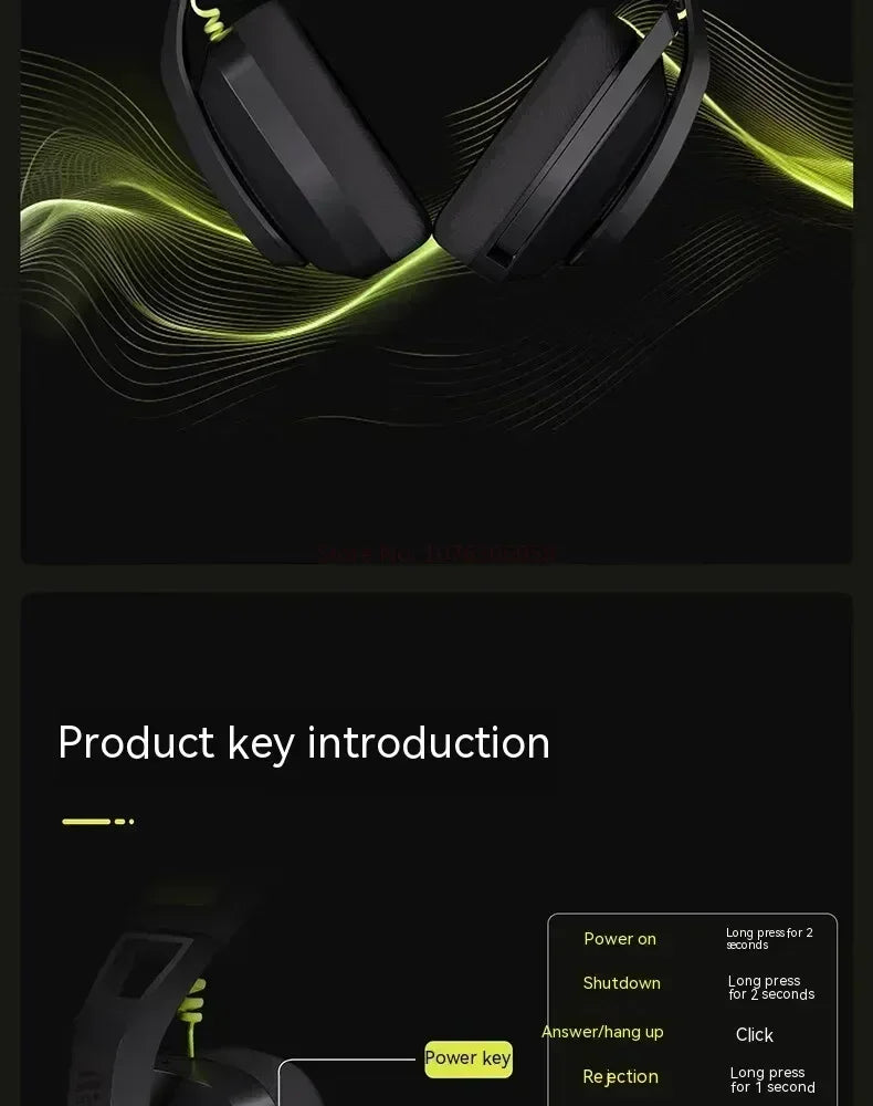 VGN VXE Siren V1 Gaming-Headset, Bluetooth 5.3/2.4g, Tri-Mode, leichter Kopfhörer, geringe Latenz, Esports, Head-Mounted-Headset, Geschenk