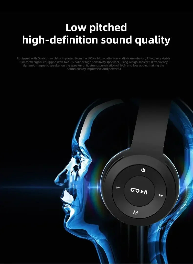 Stereo-Headset 5.0 Bluetooth-Headset Gamer-Kopfhörer Gaming-Ohrhörer mit Mikrofon für Pubg PS4 CSGO Casque Telefon Tablet Laptop Spiel